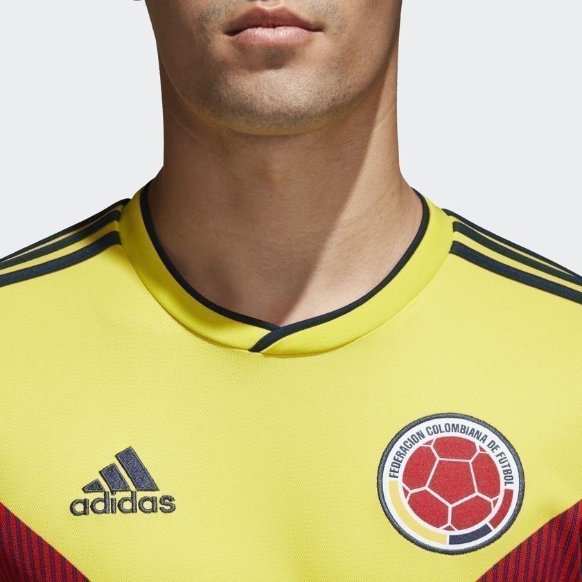 Men's Colombia Home Long Sleeve Jersey  World Cup 2018
