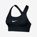 Women's Pro Classic Swoosh Sports Bra - Black