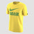 Brasil Men's T Shirt Yellow