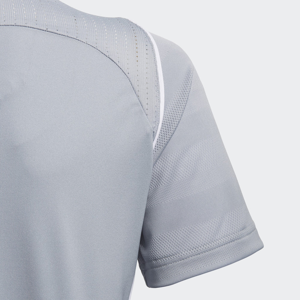 Kid's Tiro 17 Jersey - Light Grey/White - BS4235-ADIDAS by Adidas | Available at Niky's Sports