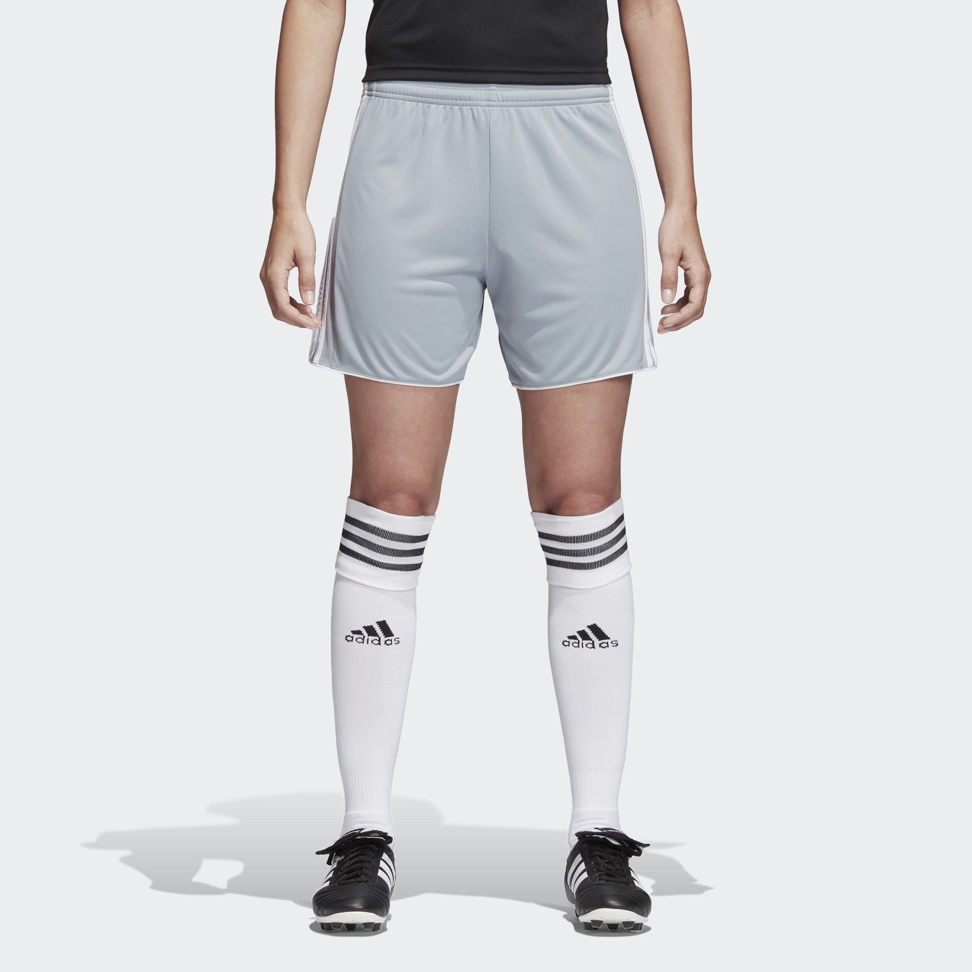 Women's Tastigo 17 Shorts - Light Grey/White - BS4269-ADIDAS by Adidas | Available at Niky's Sports