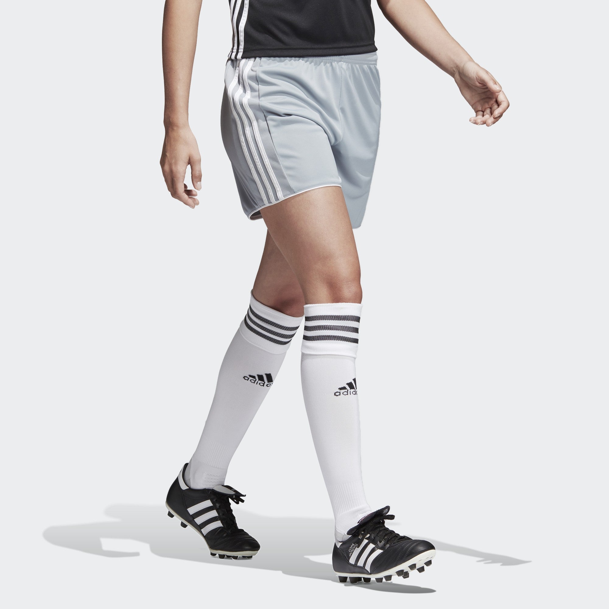 Women's Tastigo 17 Shorts - Light Grey/White - BS4269-ADIDAS by Adidas | Available at Niky's Sports