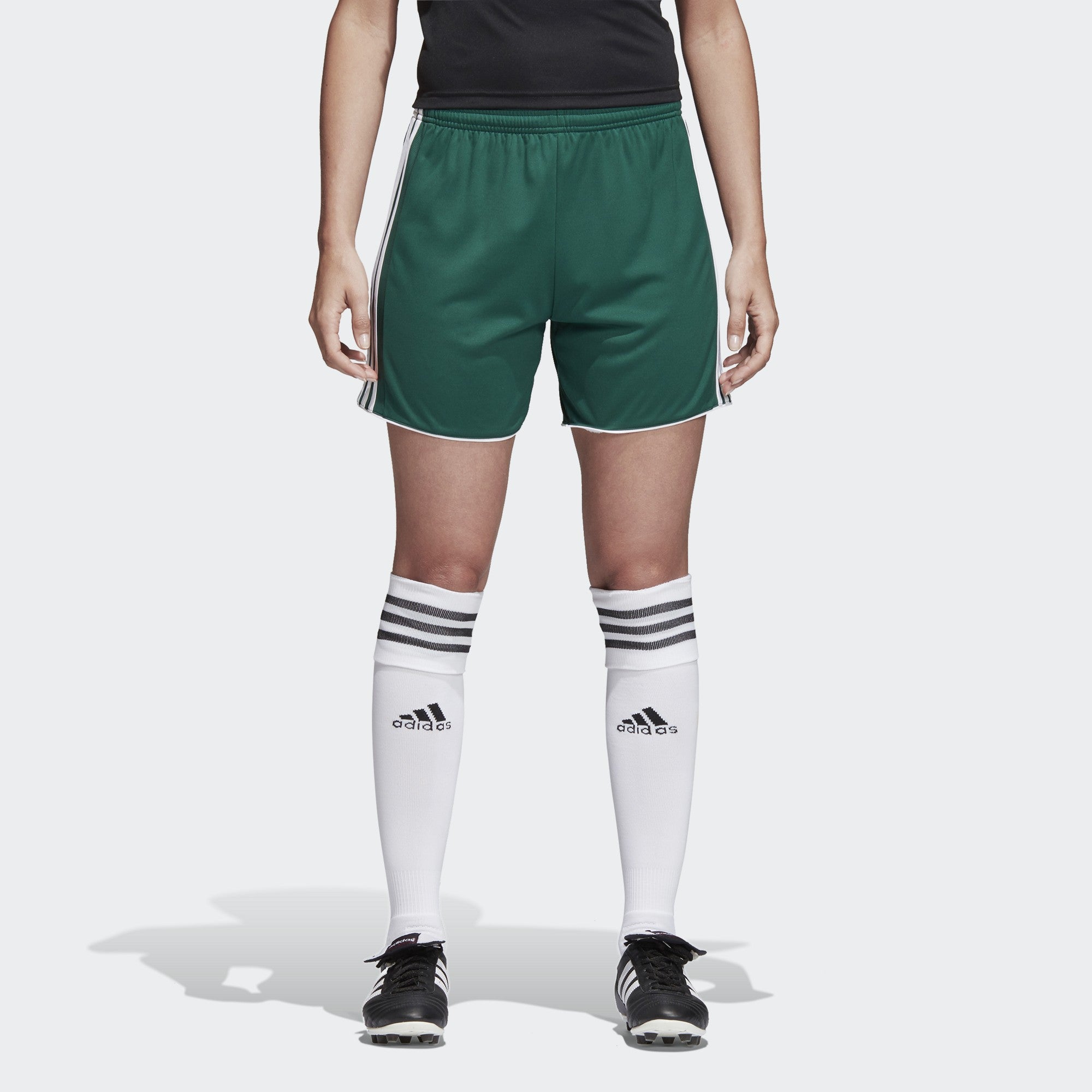 Women's Tastigo 17 Shorts - Collegiate Green/White - BS4271-ADIDAS by Adidas | Available at Niky's Sports