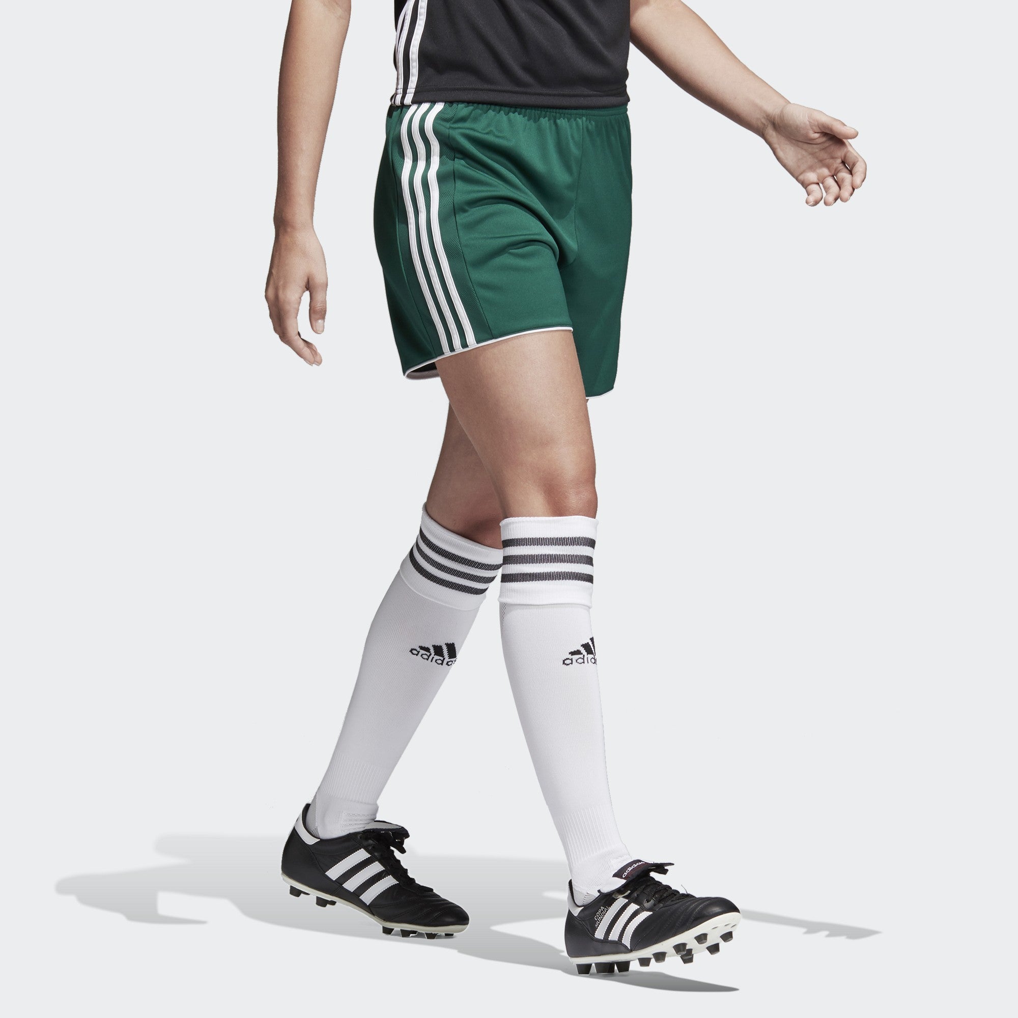 Women's Tastigo 17 Shorts - Collegiate Green/White - BS4271-ADIDAS by Adidas | Available at Niky's Sports