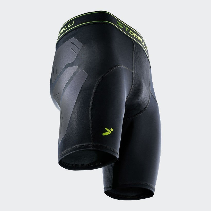 BodyShield Anti-Abrasion Soccer Sliders - Black - Men's - BSABRSLIDEBK-STORELLI by Storelli | Available at Niky's Sports