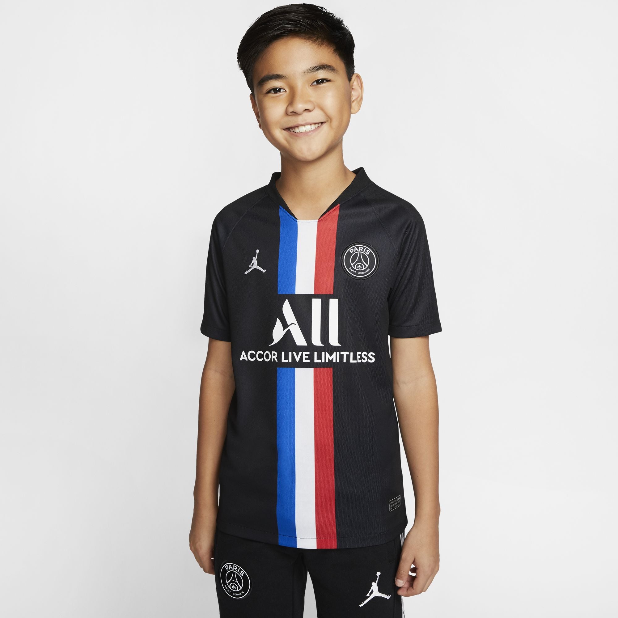 Kid's Jordan x Paris Saint-Germain 2019/20 Stadium Fourth jersey