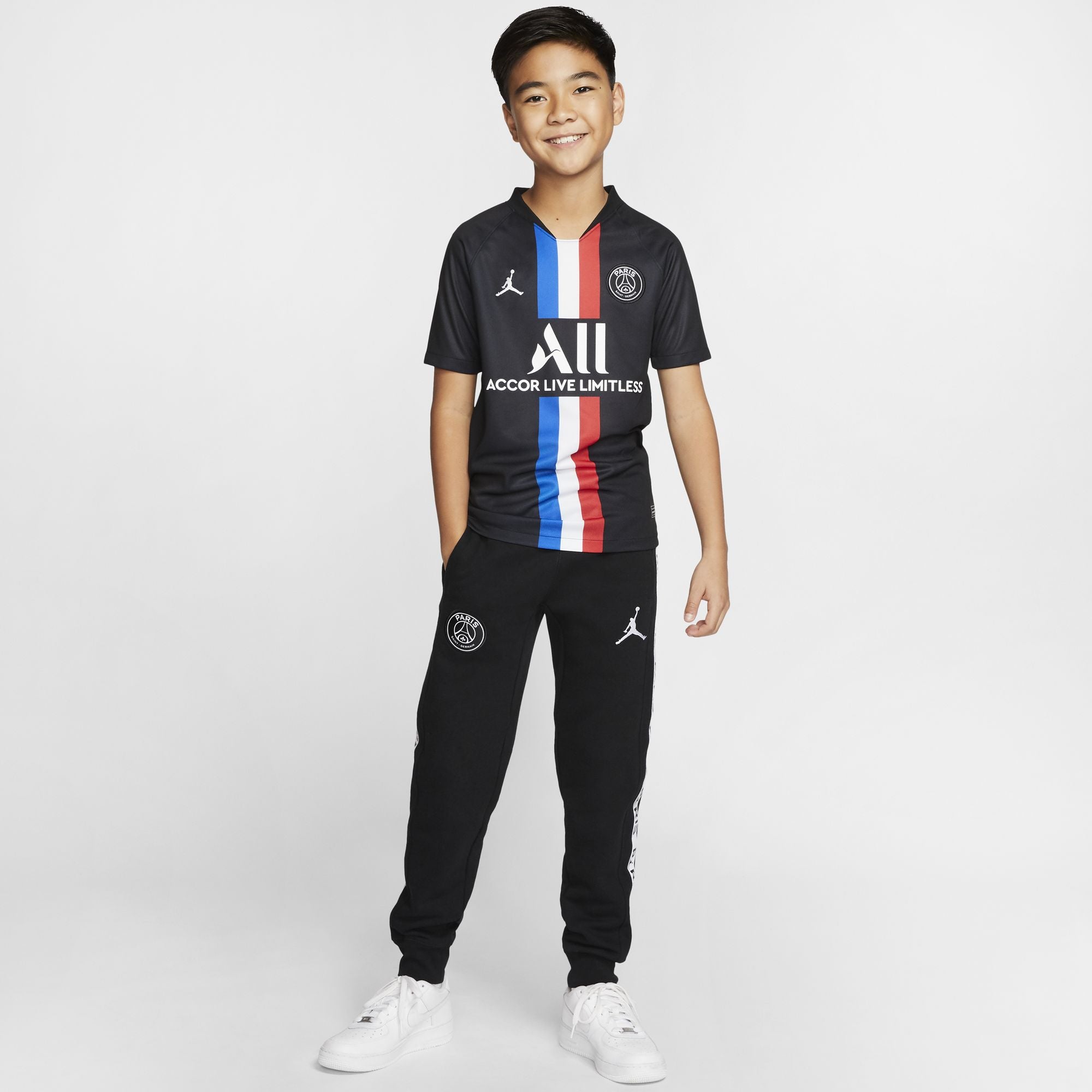 Kid's Jordan x Paris Saint-Germain 2019/20 Stadium Fourth jersey