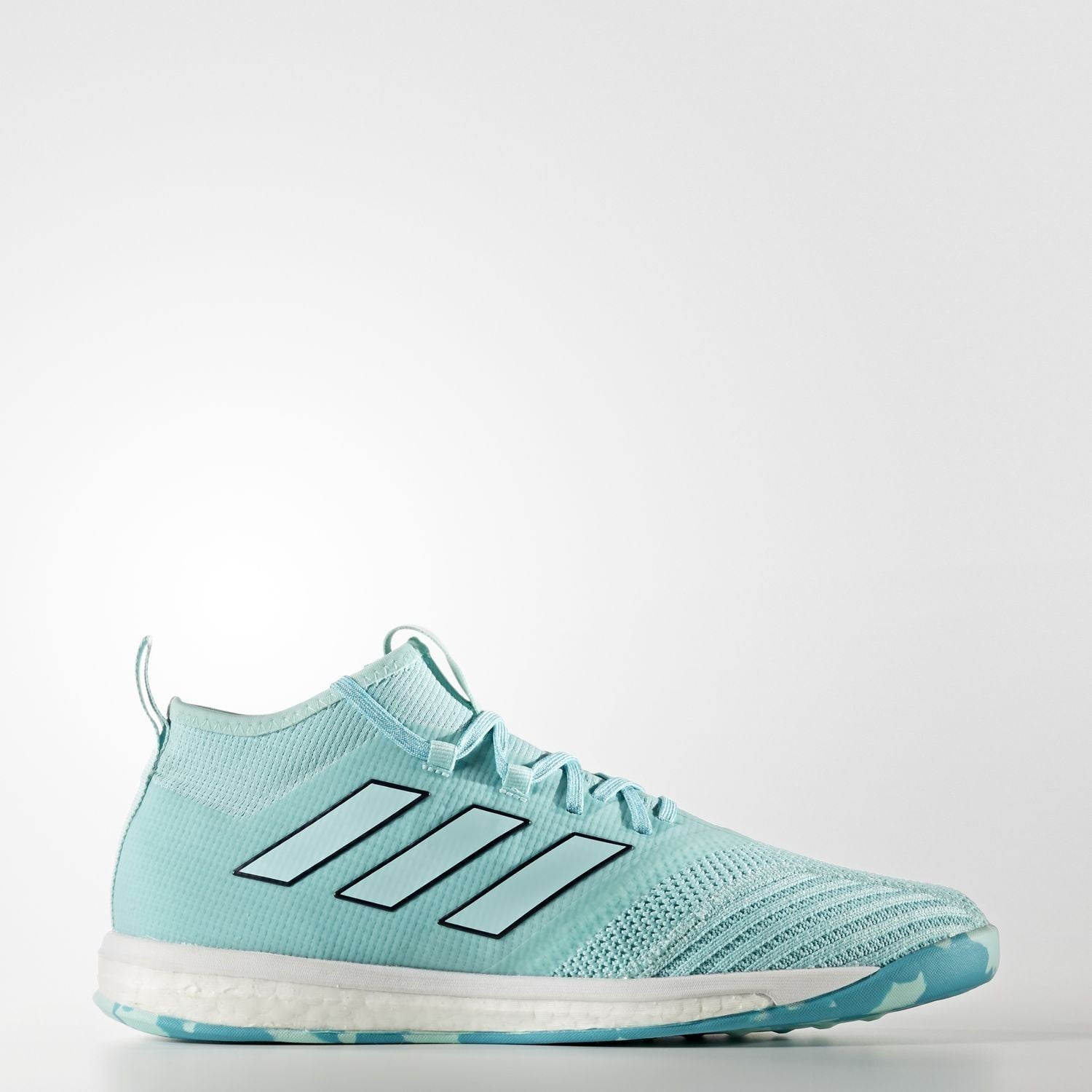 Men's ACE Tango 17.1 Trainers - Energy Aqua Indoor - BY1993-ADIDAS by Adidas | Available at Niky's Sports