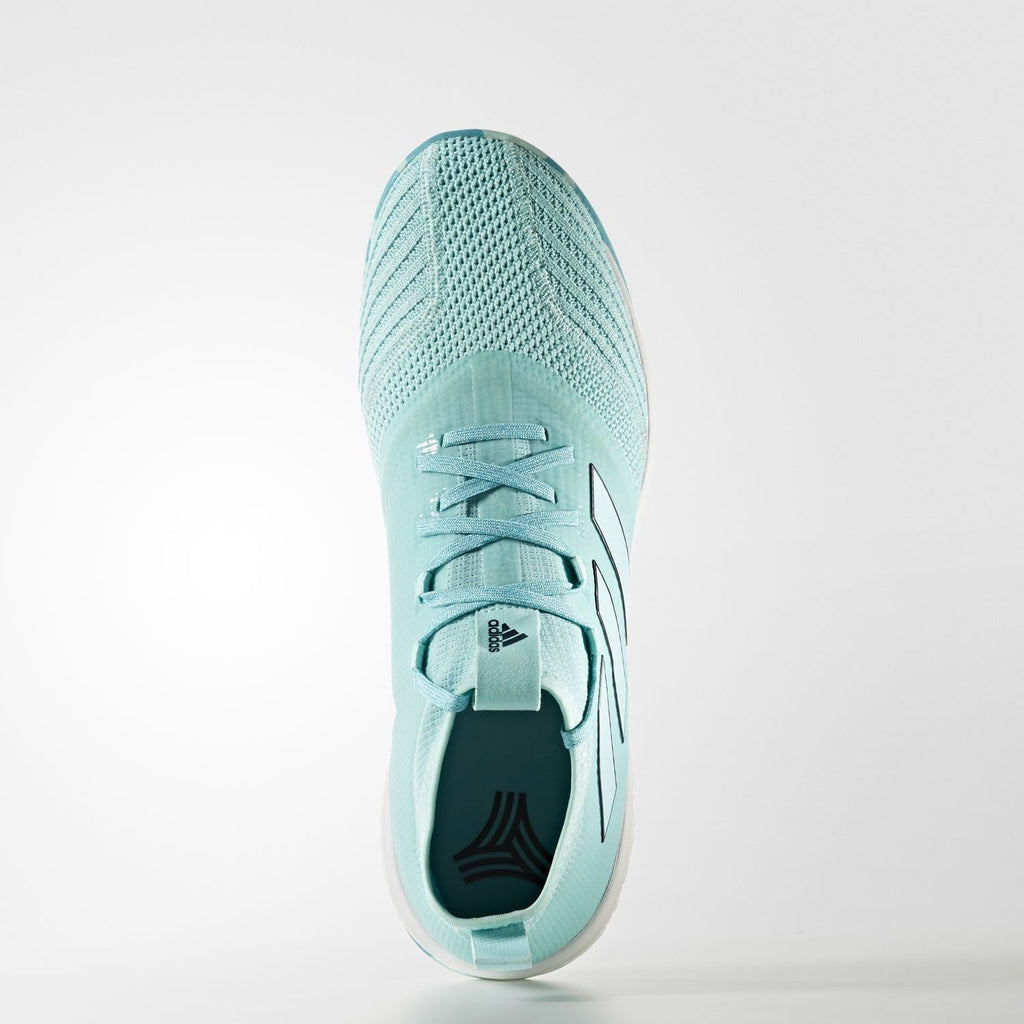 Men's ACE Tango 17.1 Trainers - Energy Aqua Indoor - BY1993-ADIDAS by Adidas | Available at Niky's Sports