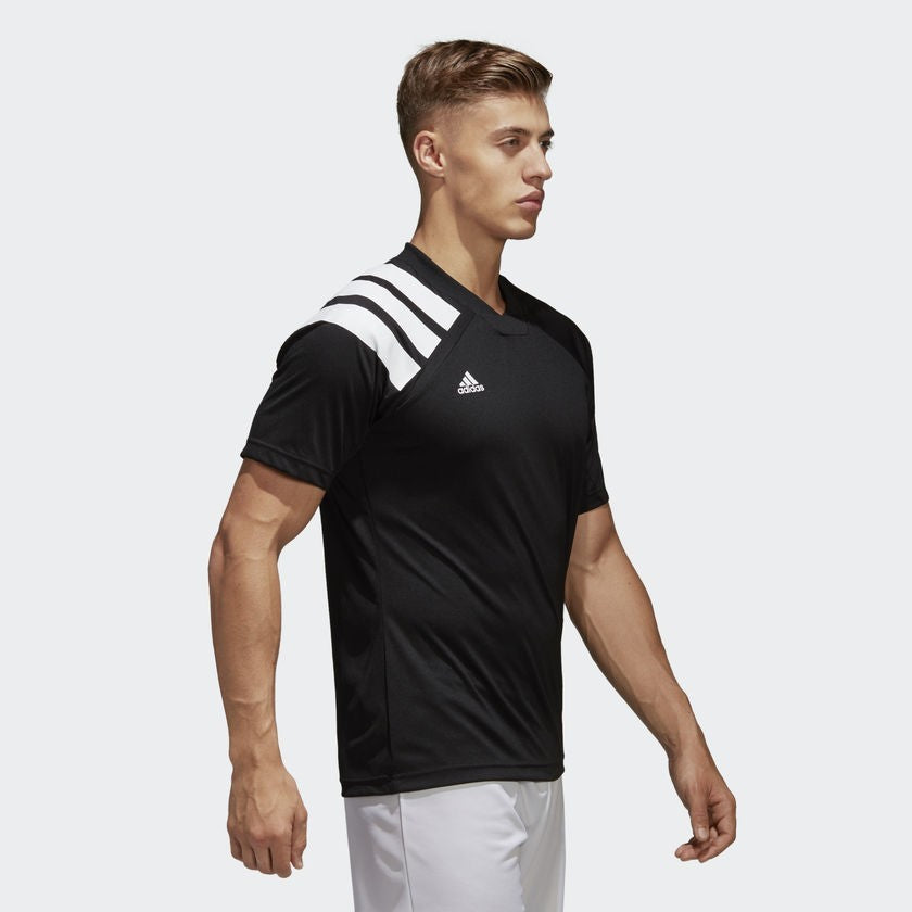 Men's Tango Stadium Icon Training Tee - Black/White - CD1084-ADIDAS by Adidas | Available at Niky's Sports