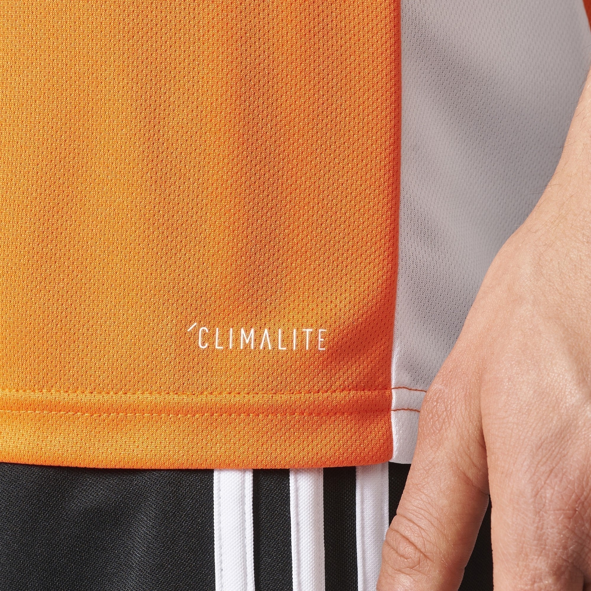 Entrada 18 Jersey Orange Men's - CD8366-ADIDAS by Adidas | Available at Niky's Sports