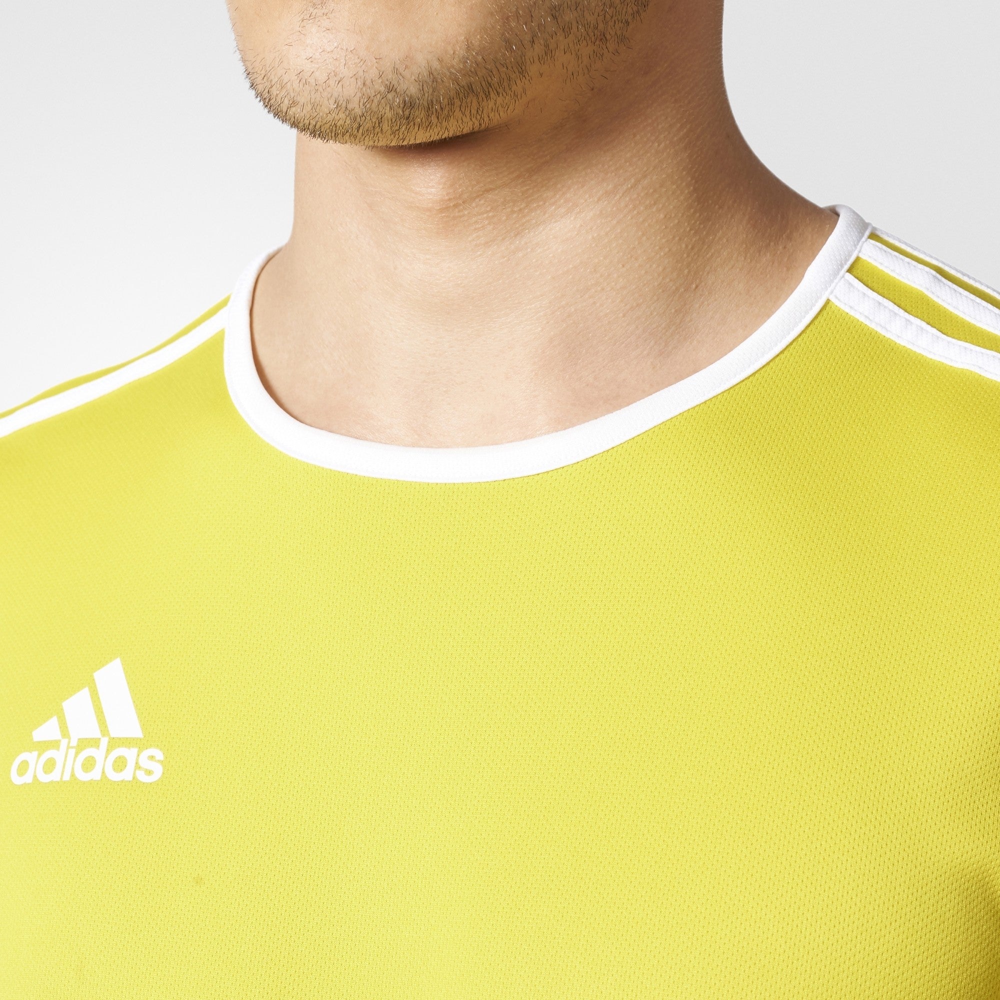 Entrada 18 Jersey Yellow Men's - CD8390-ADIDAS by Adidas | Available at Niky's Sports