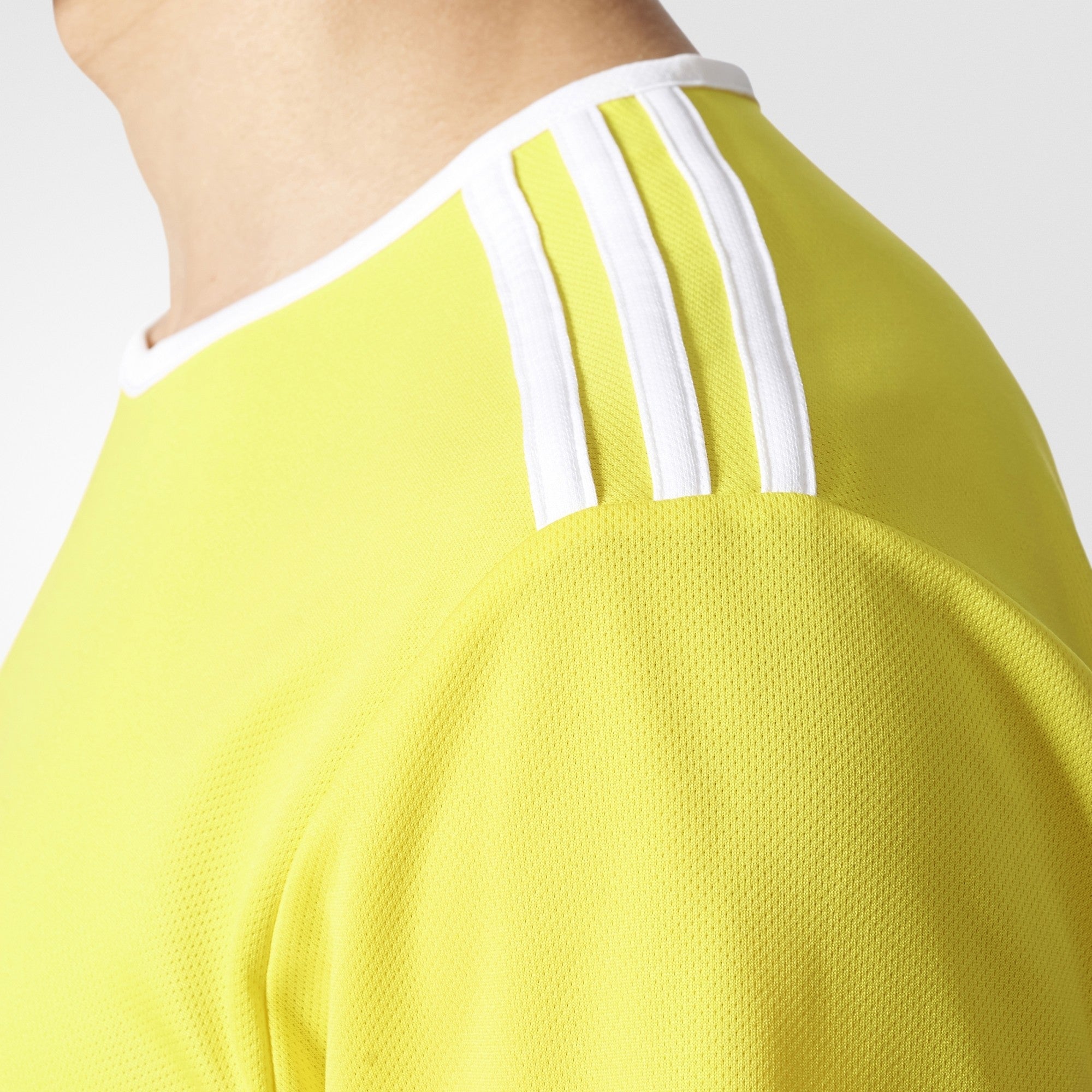 Entrada 18 Jersey Yellow Men's - CD8390-ADIDAS by Adidas | Available at Niky's Sports
