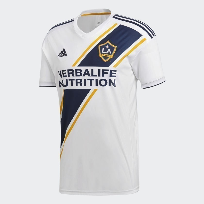 Los Angeles Galaxy Home 2019 Jersey Men's - 7417A-AZNLGA-HOME-ADIDAS by Adidas | Available at Niky's Sports