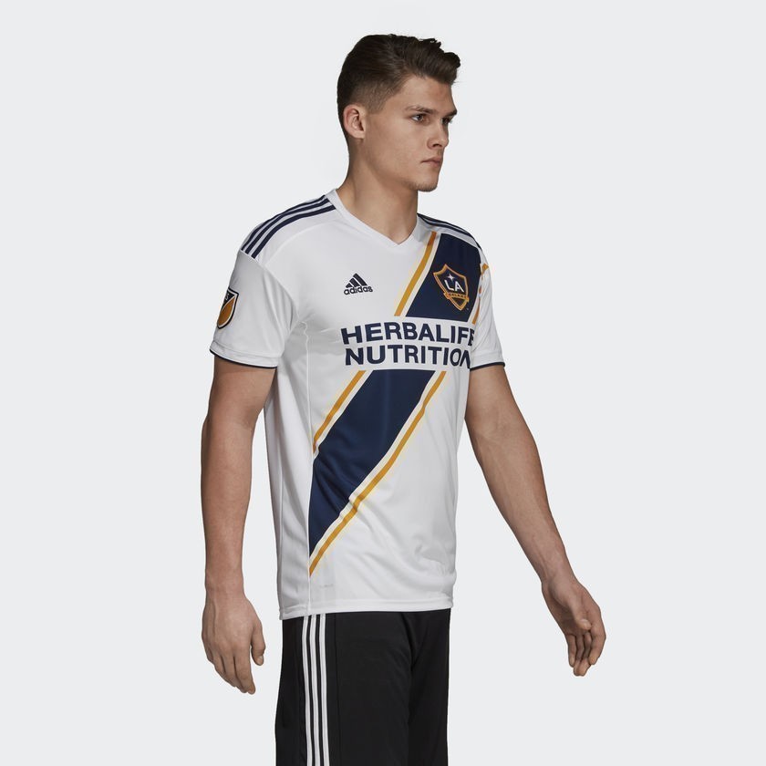Los Angeles Galaxy Home 2019 Jersey Men's - 7417A-AZNLGA-HOME-ADIDAS by Adidas | Available at Niky's Sports