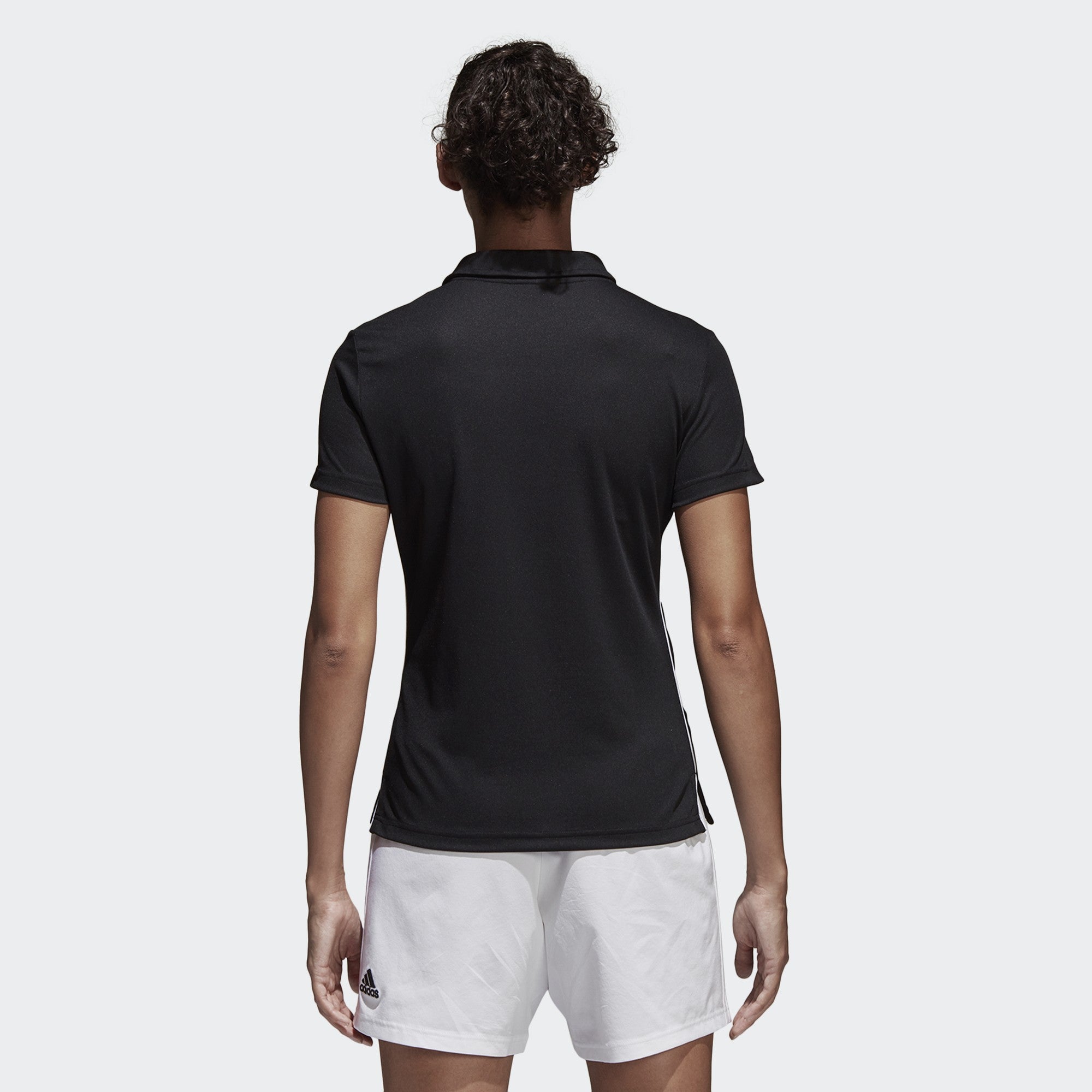 Women's Core18 Polo Climalite - Black/White