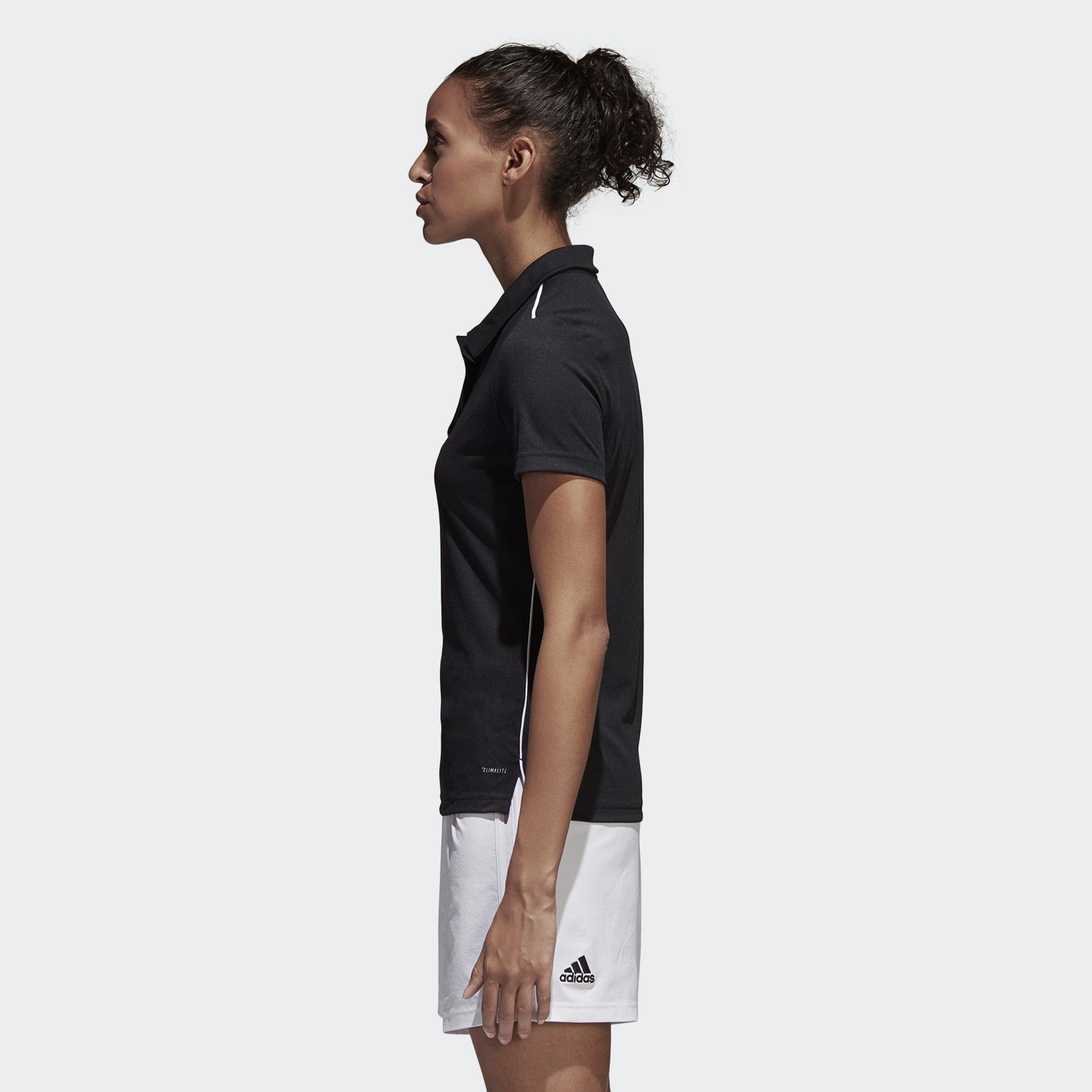 Women's Core18 Polo Climalite - Black/White
