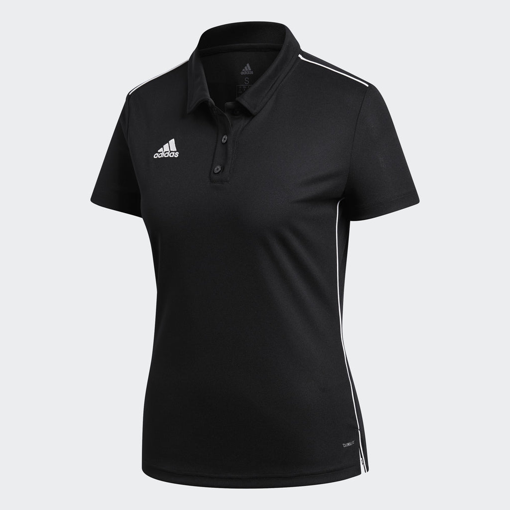 Women's Core18 Polo Climalite - Black/White