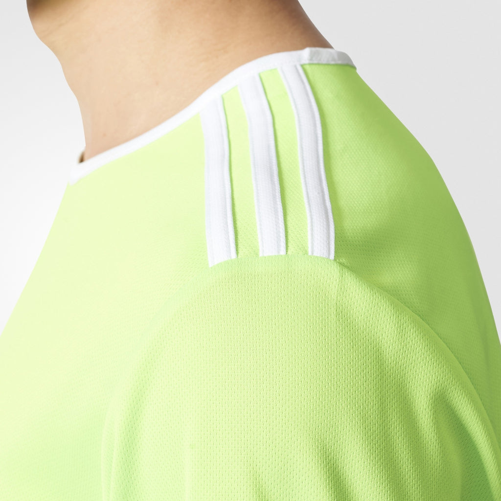 Entrada 18 Jersey Solar Green Men's - CE9758-ADIDAS by Adidas | Available at Niky's Sports