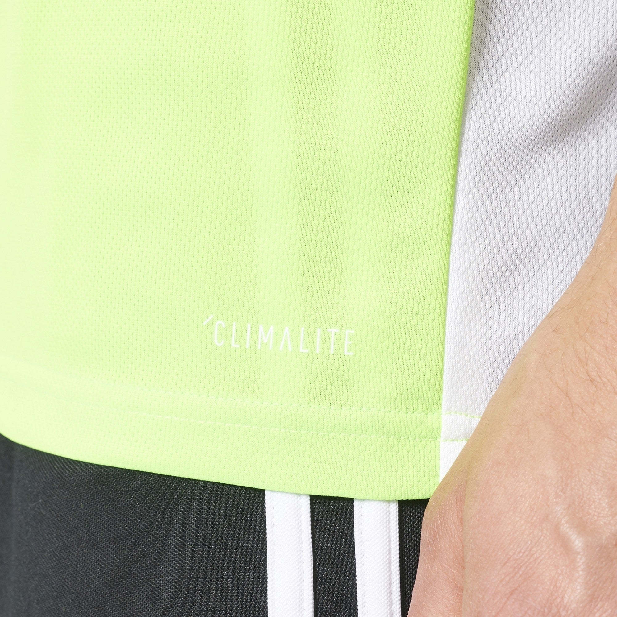 Entrada 18 Jersey Solar Green Men's - CE9758-ADIDAS by Adidas | Available at Niky's Sports