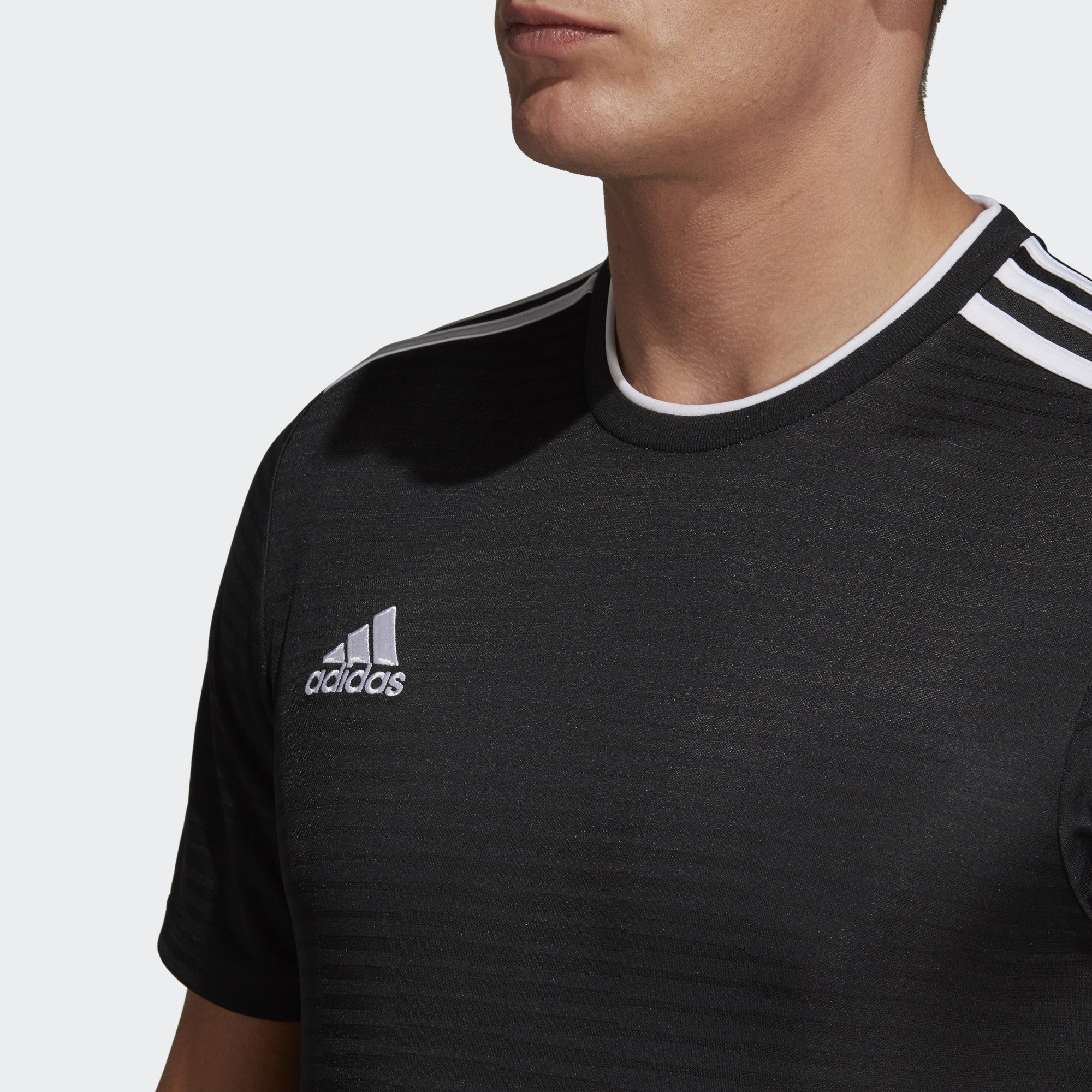 Men's Condivo 18 Jersey - Black - CF0679-ADIDAS by Adidas | Available at Niky's Sports