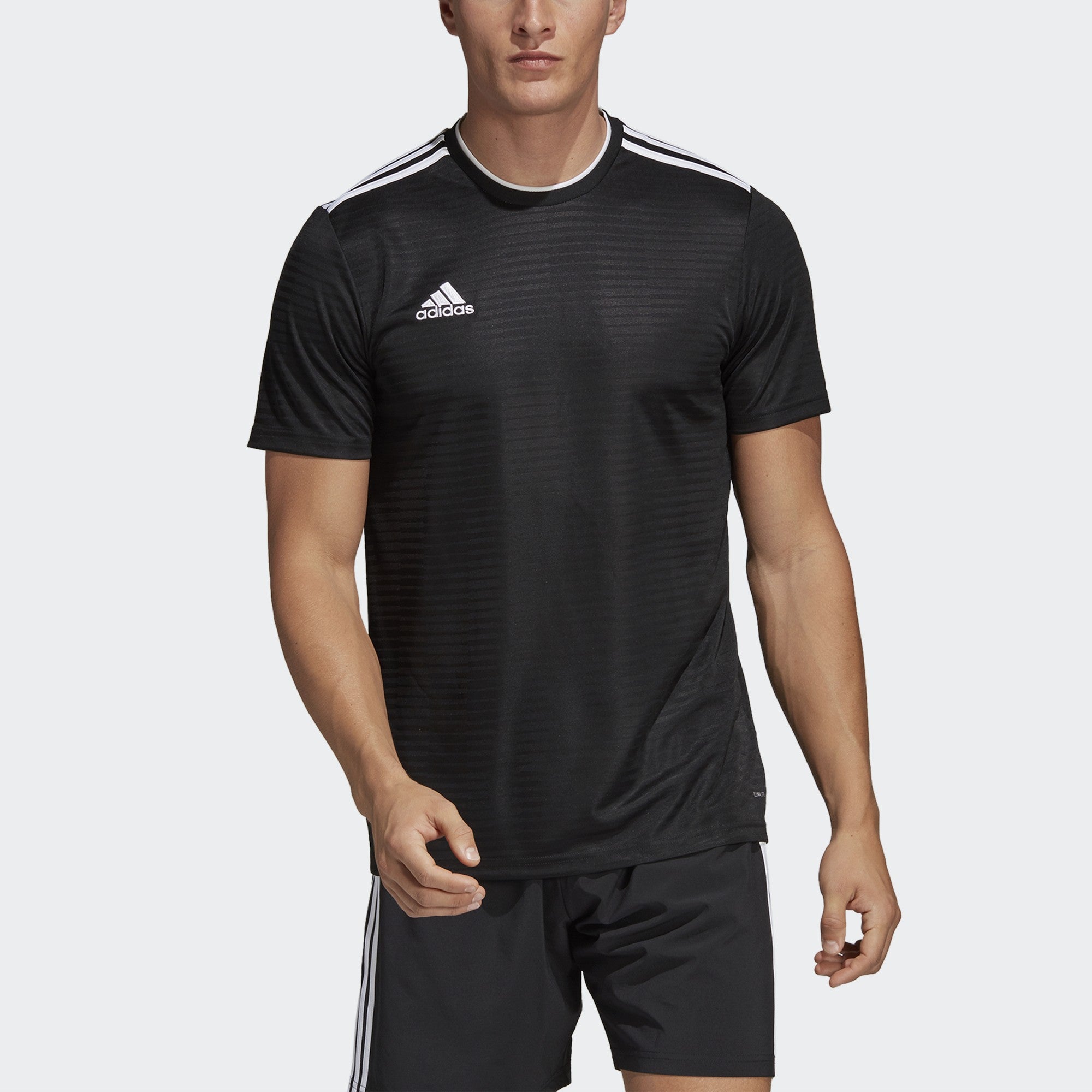 Men's Condivo 18 Jersey - Black - CF0679-ADIDAS by Adidas | Available at Niky's Sports