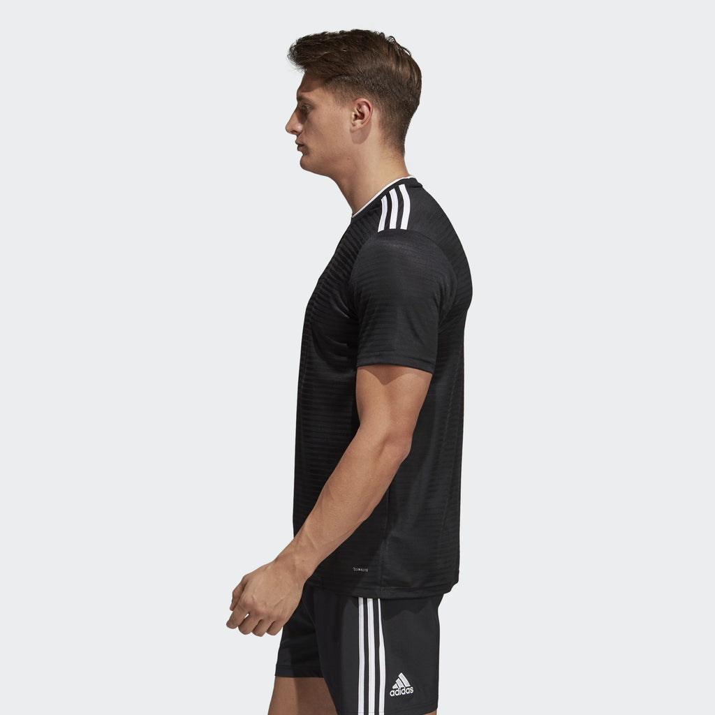 Men's Condivo 18 Jersey - Black - CF0679-ADIDAS by Adidas | Available at Niky's Sports