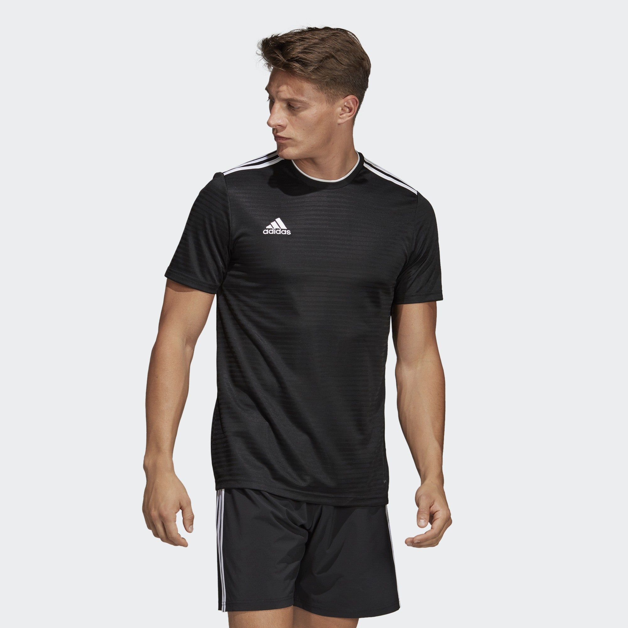 Men's Condivo 18 Jersey - Black - CF0679-ADIDAS by Adidas | Available at Niky's Sports