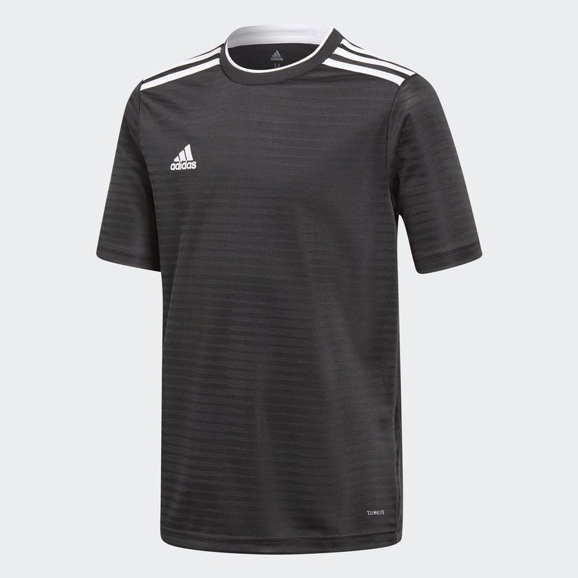 Kid's Condivo 18 Jersey - Black/White - CF0692-ADIDAS by Adidas | Available at Niky's Sports