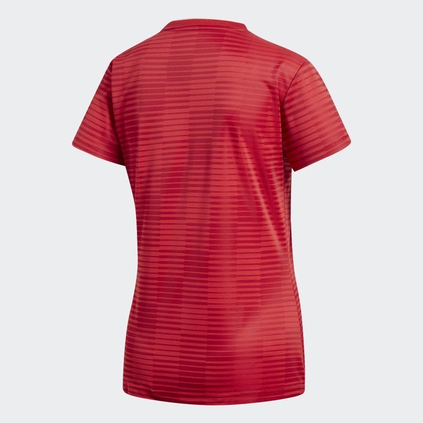 Women's Condivo 18 Soccer Jersey - Red - CF0700-ADIDAS by Adidas | Available at Niky's Sports