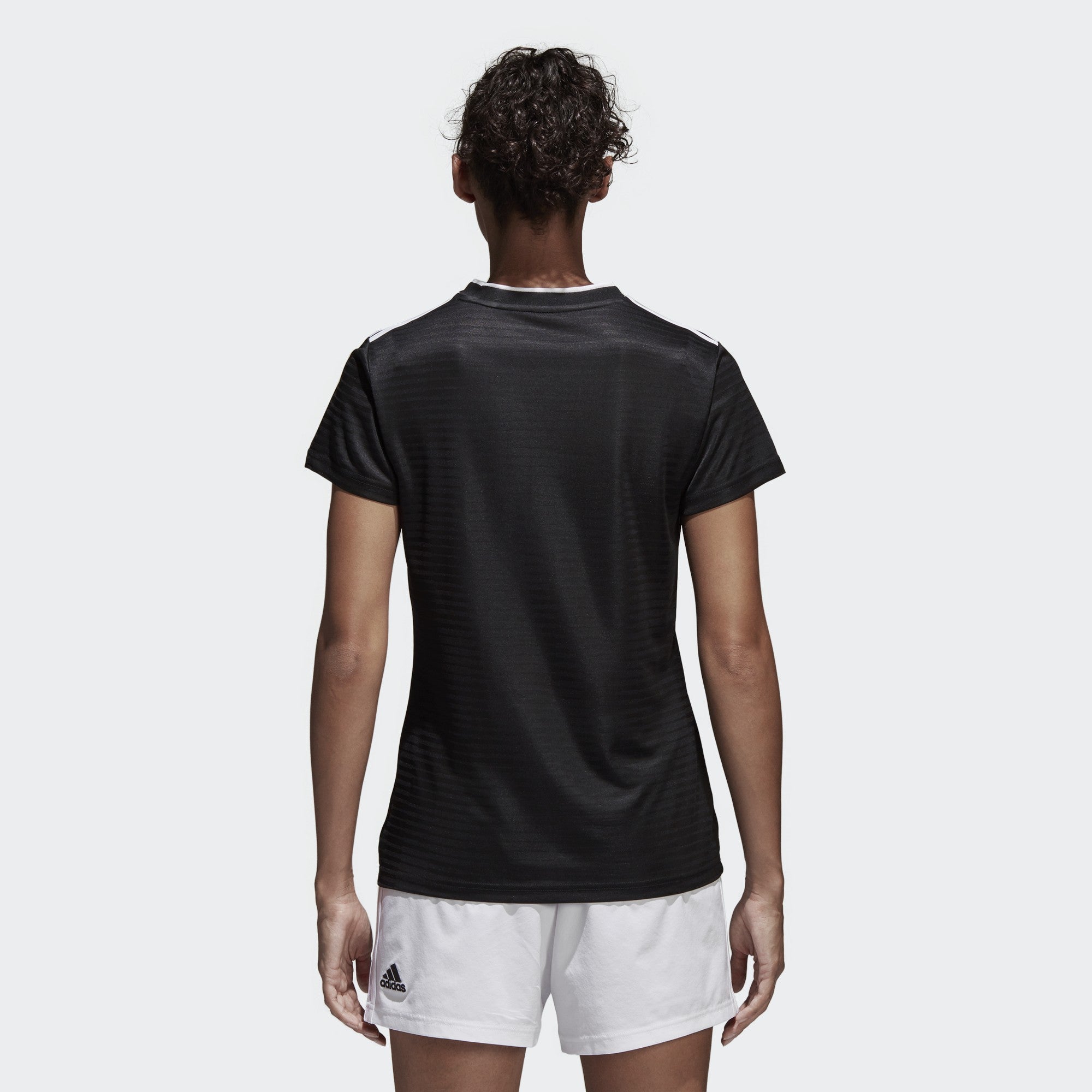 Women's Condivo 18 Jersey - Black/White - CF0703-ADIDAS by Adidas | Available at Niky's Sports