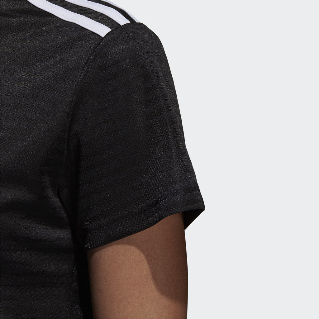 Women's Condivo 18 Jersey - Black/White - CF0703-ADIDAS by Adidas | Available at Niky's Sports