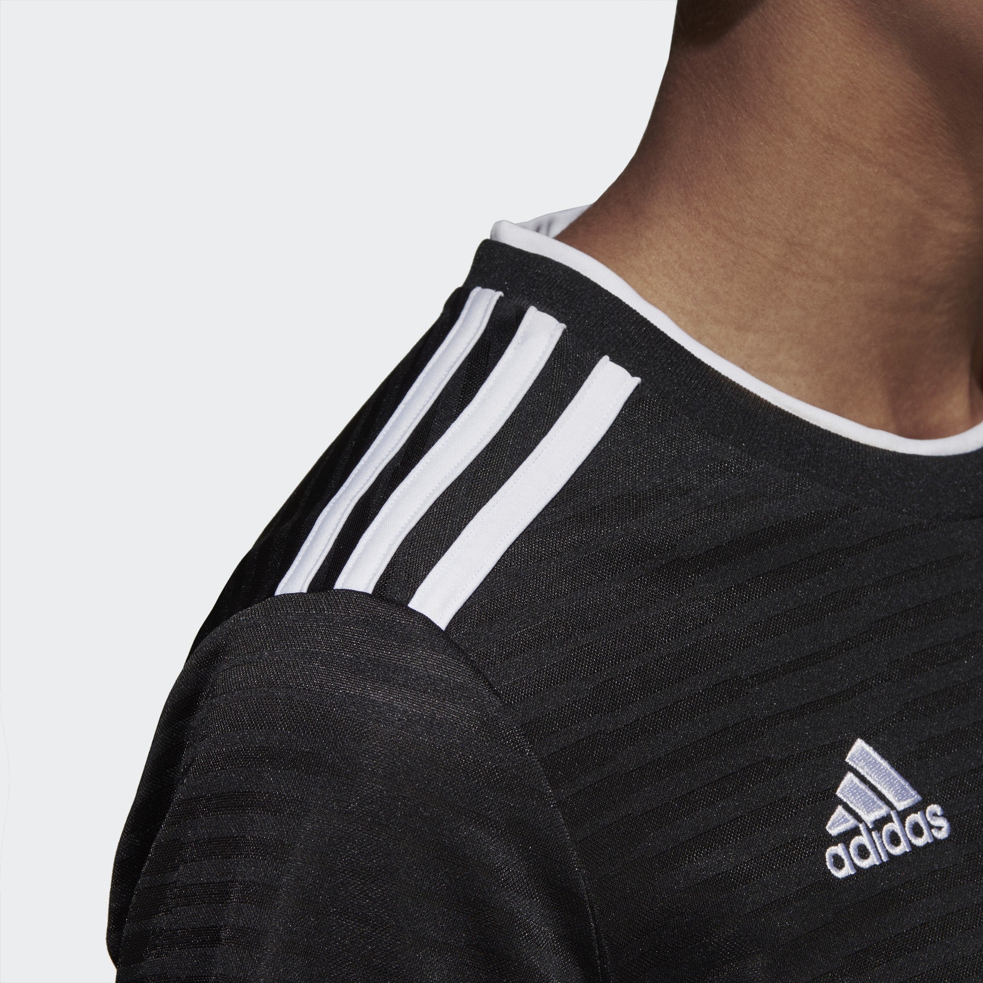 Women's Condivo 18 Jersey - Black/White - CF0703-ADIDAS by Adidas | Available at Niky's Sports