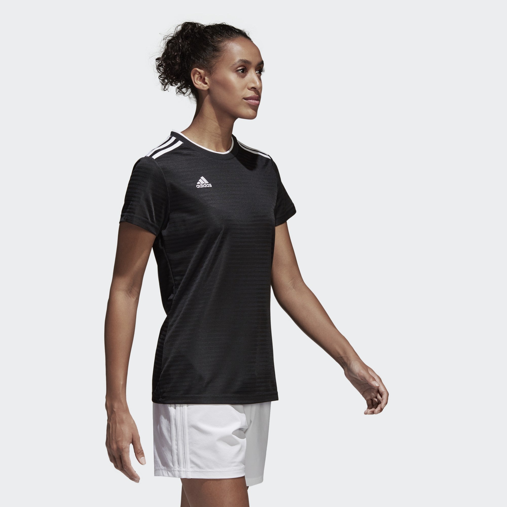 Women's Condivo 18 Jersey - Black/White - CF0703-ADIDAS by Adidas | Available at Niky's Sports