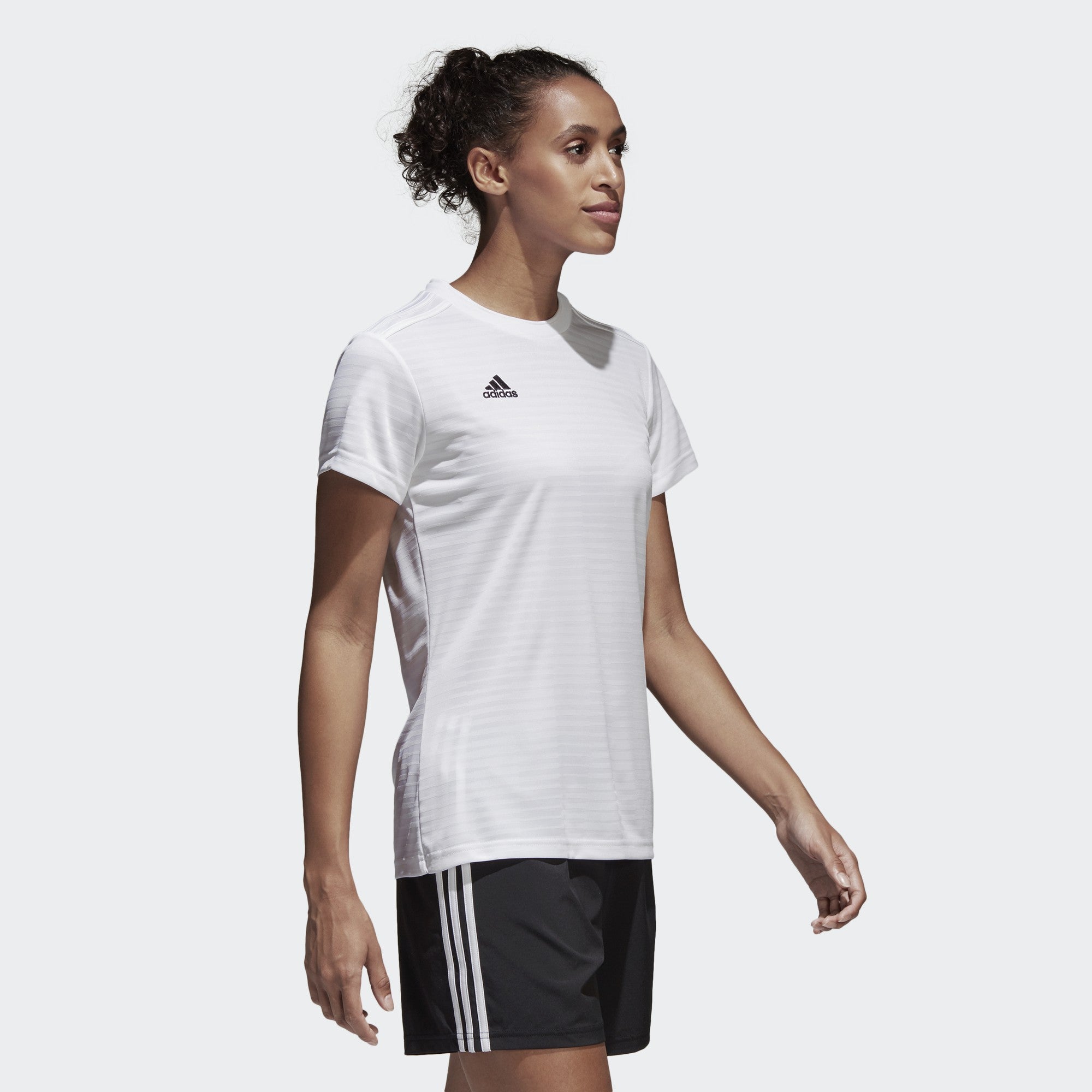 Women's Condivo 18 Jersey - White - CF0705-ADIDAS by Adidas | Available at Niky's Sports