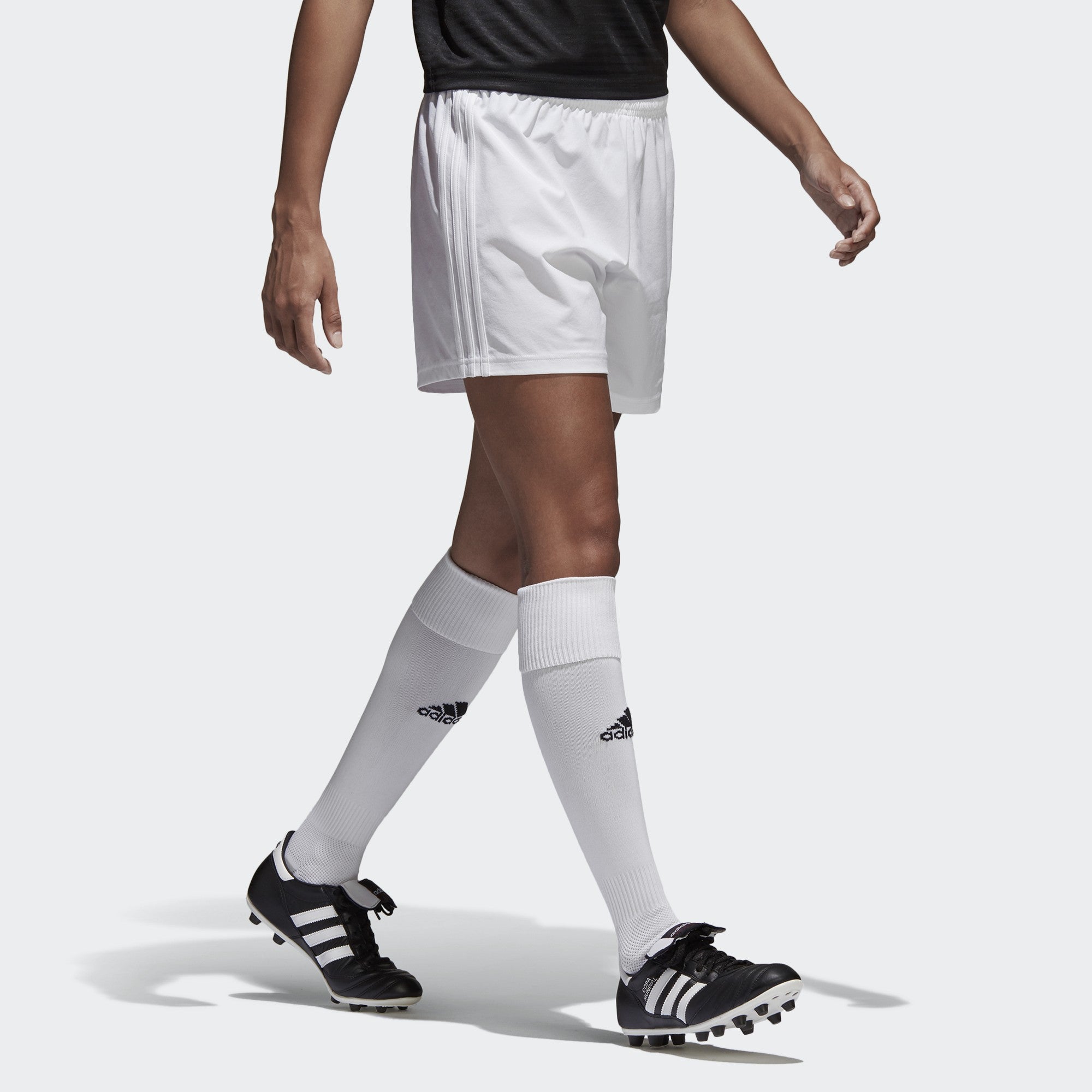 Women's Condivo 18 Shorts - White - CF0729-ADIDAS by Adidas | Available at Niky's Sports