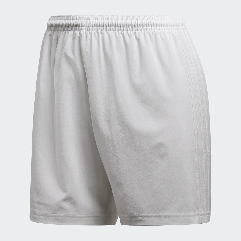 Women's Condivo 18 Shorts - White - CF0729-ADIDAS by Adidas | Available at Niky's Sports
