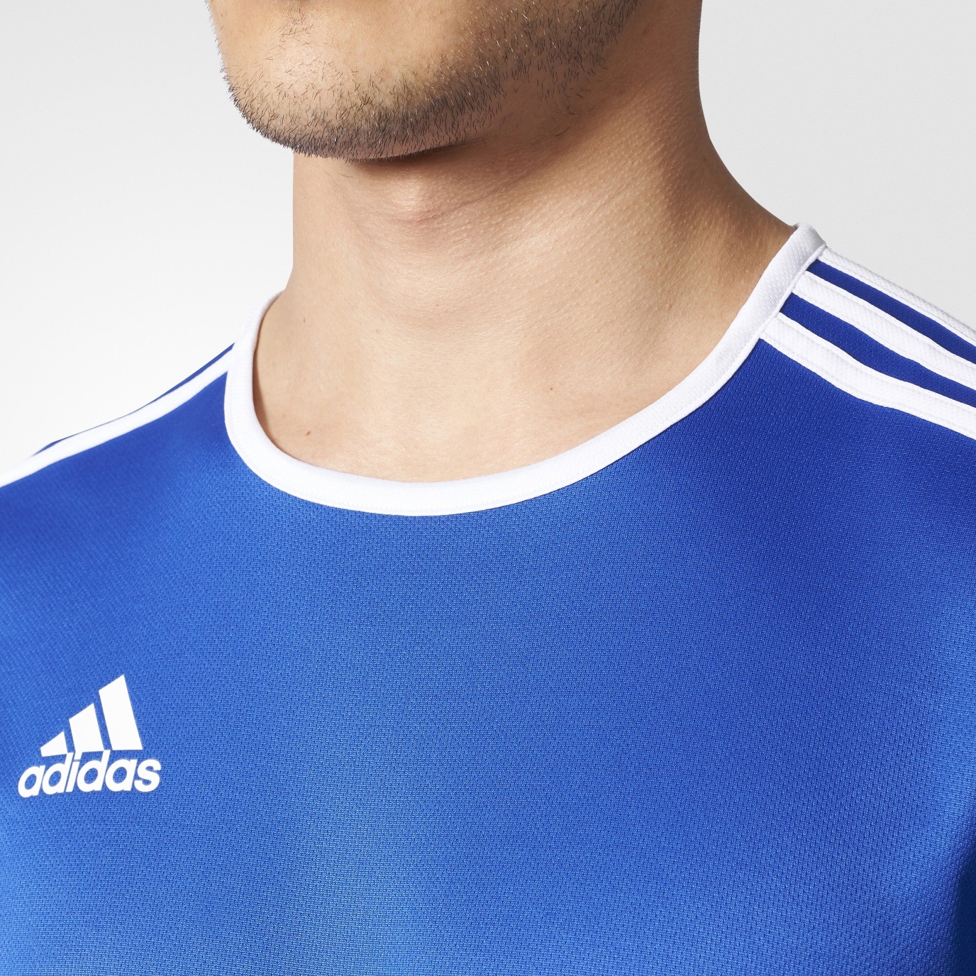 adidas ENTRADA 18 Soccer Jersey, Royal Blue, Men's