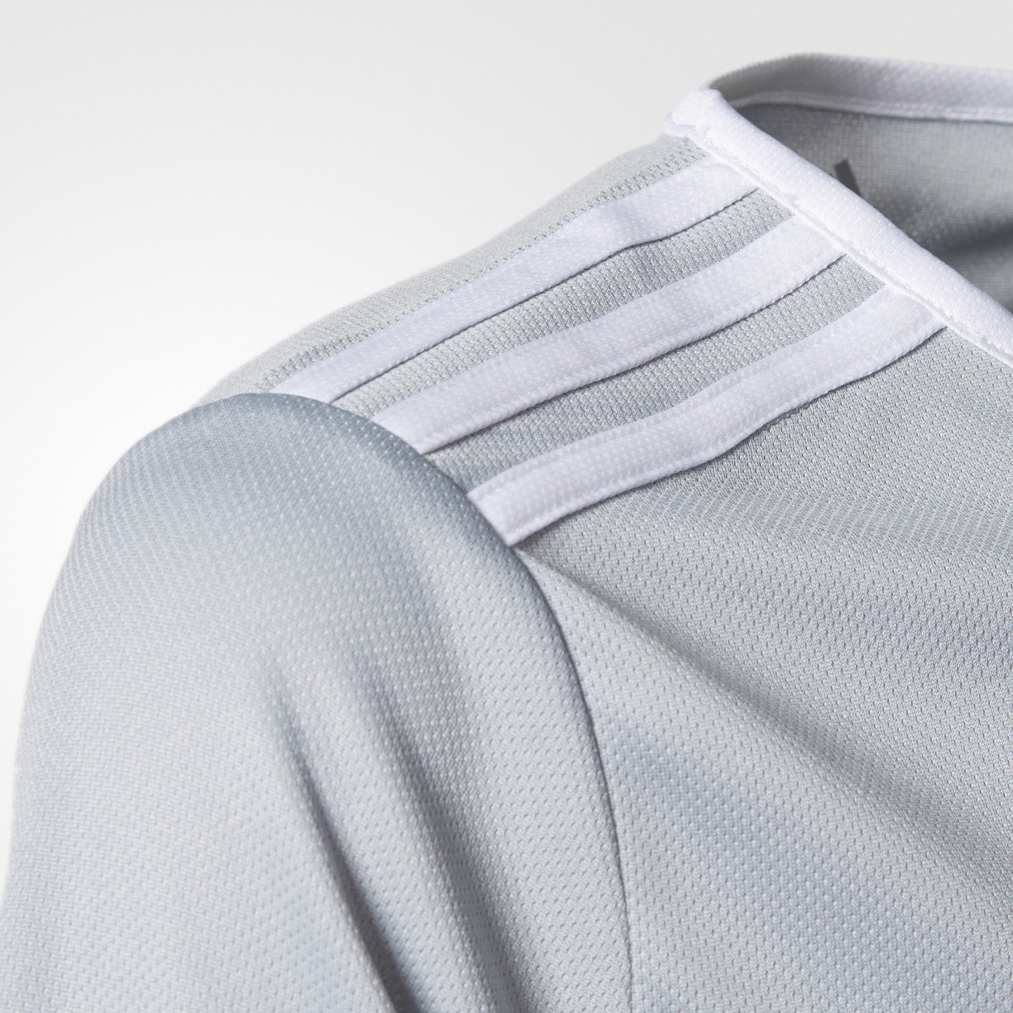 Youth Entrada 18 Training Jersey - Silver - CF1046-ADIDAS by Adidas | Available at Niky's Sports