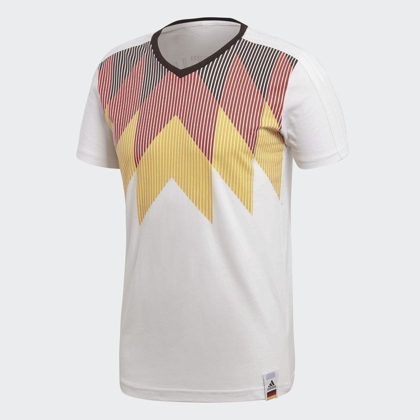 Men's Germany T-Shirt - White/Black