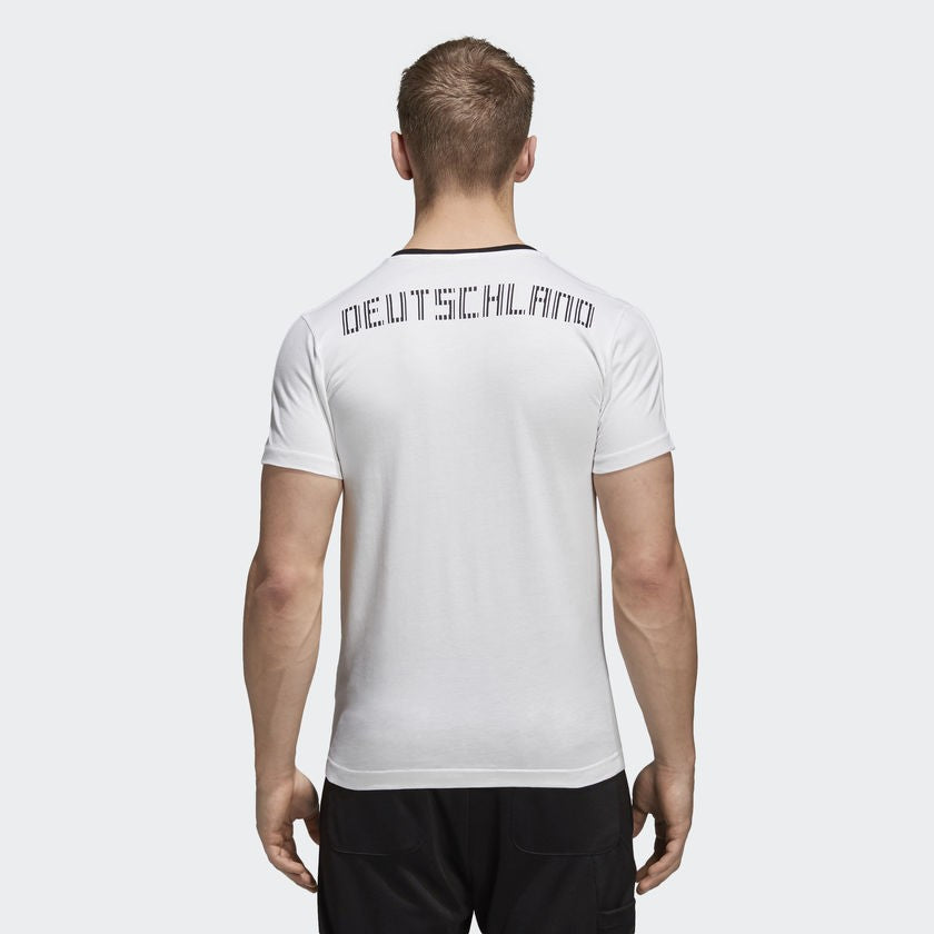 Men's Germany T-Shirt - White/Black