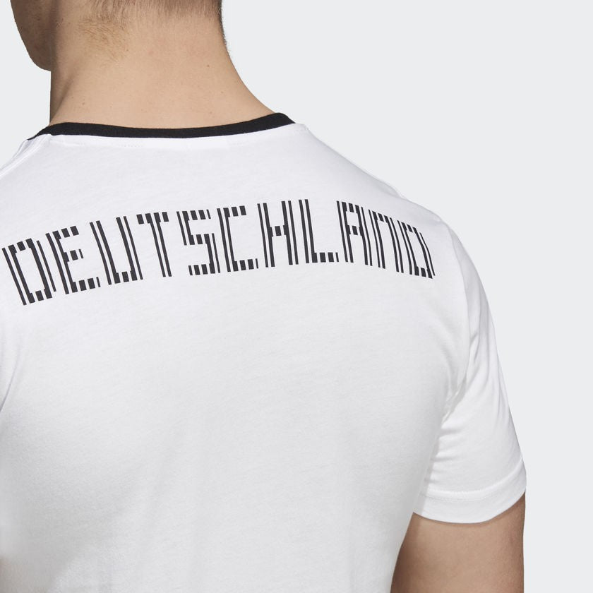 Men's Germany T-Shirt - White/Black