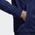 Women's Condivo18 Polyester Jacket - Dark Blue/White