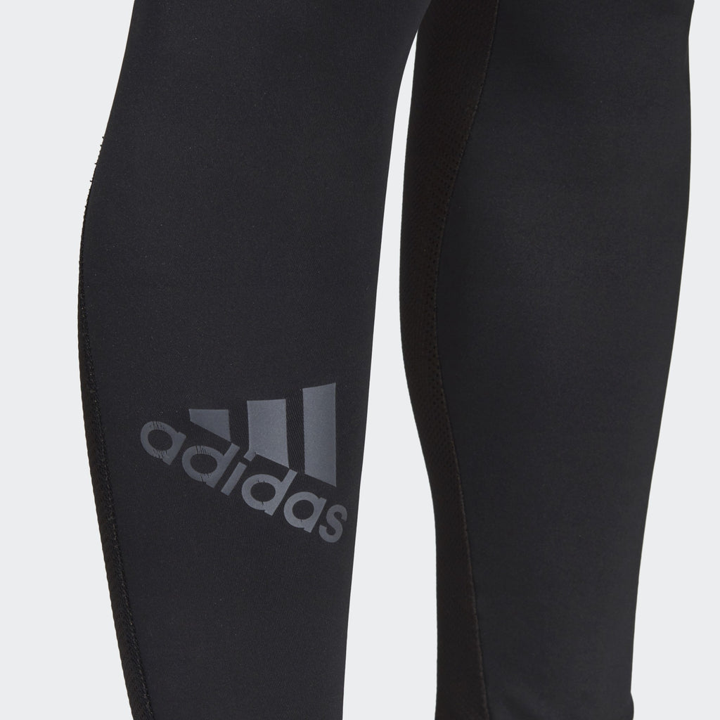 Men's Alphaskin Sport Tights - Black - CF7339-ADIDAS by Adidas | Available at Niky's Sports