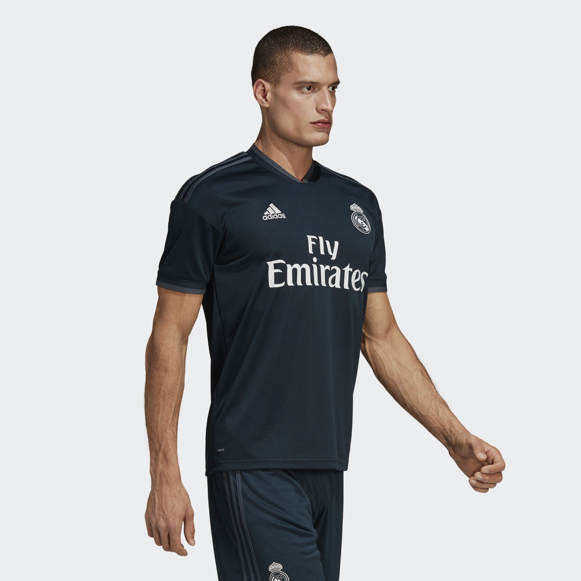 Men's Real Madrid 18/19 Away Jersey - Onix/White