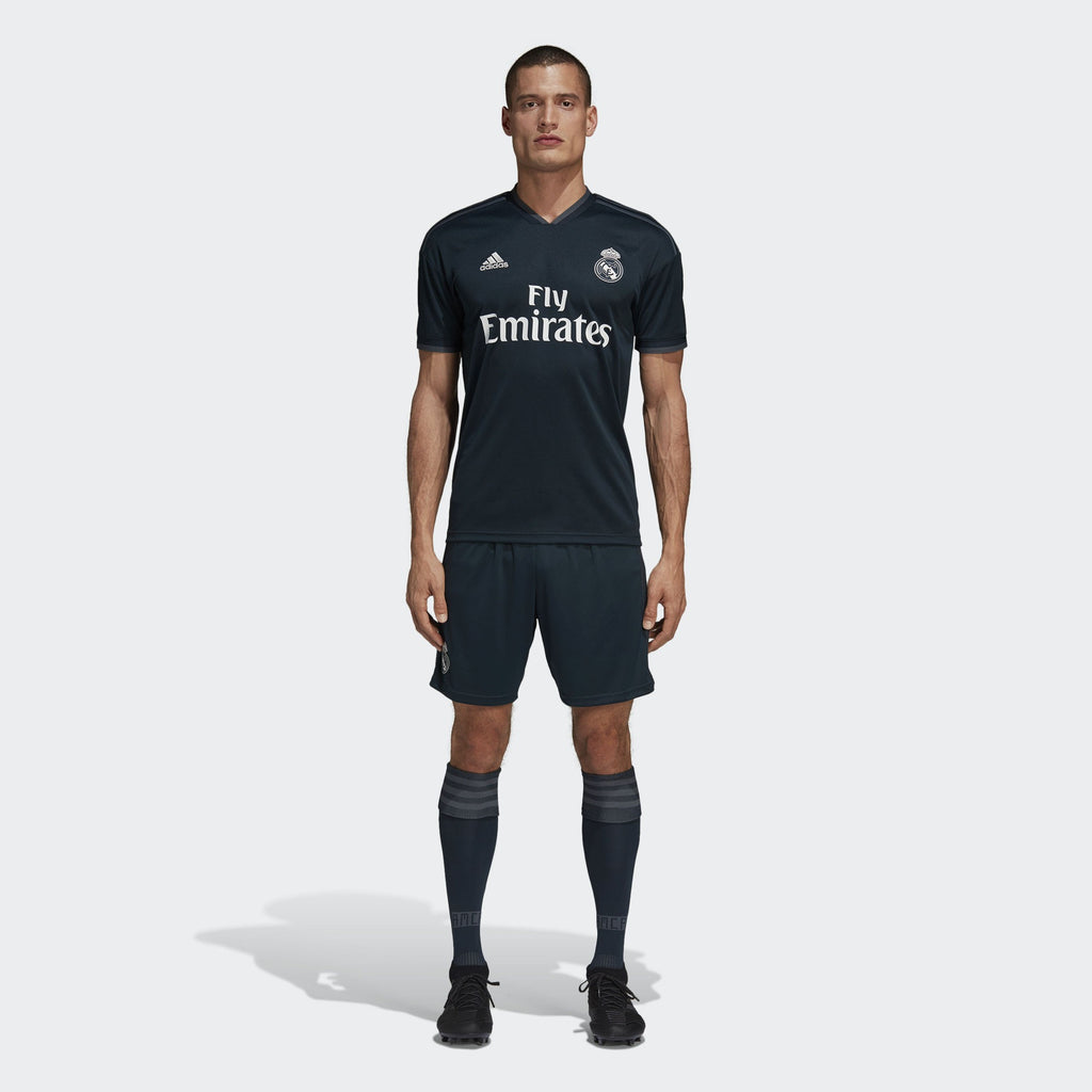 Men's Real Madrid 18/19 Away Jersey - Onix/Bold Onix/White