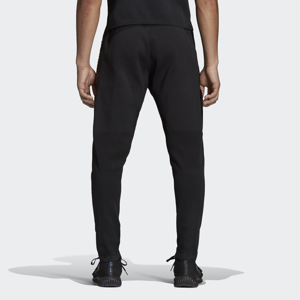Men's Paul Pogba Tango Knit Pants - Black - CG1845-ADIDAS by Adidas | Available at Niky's Sports