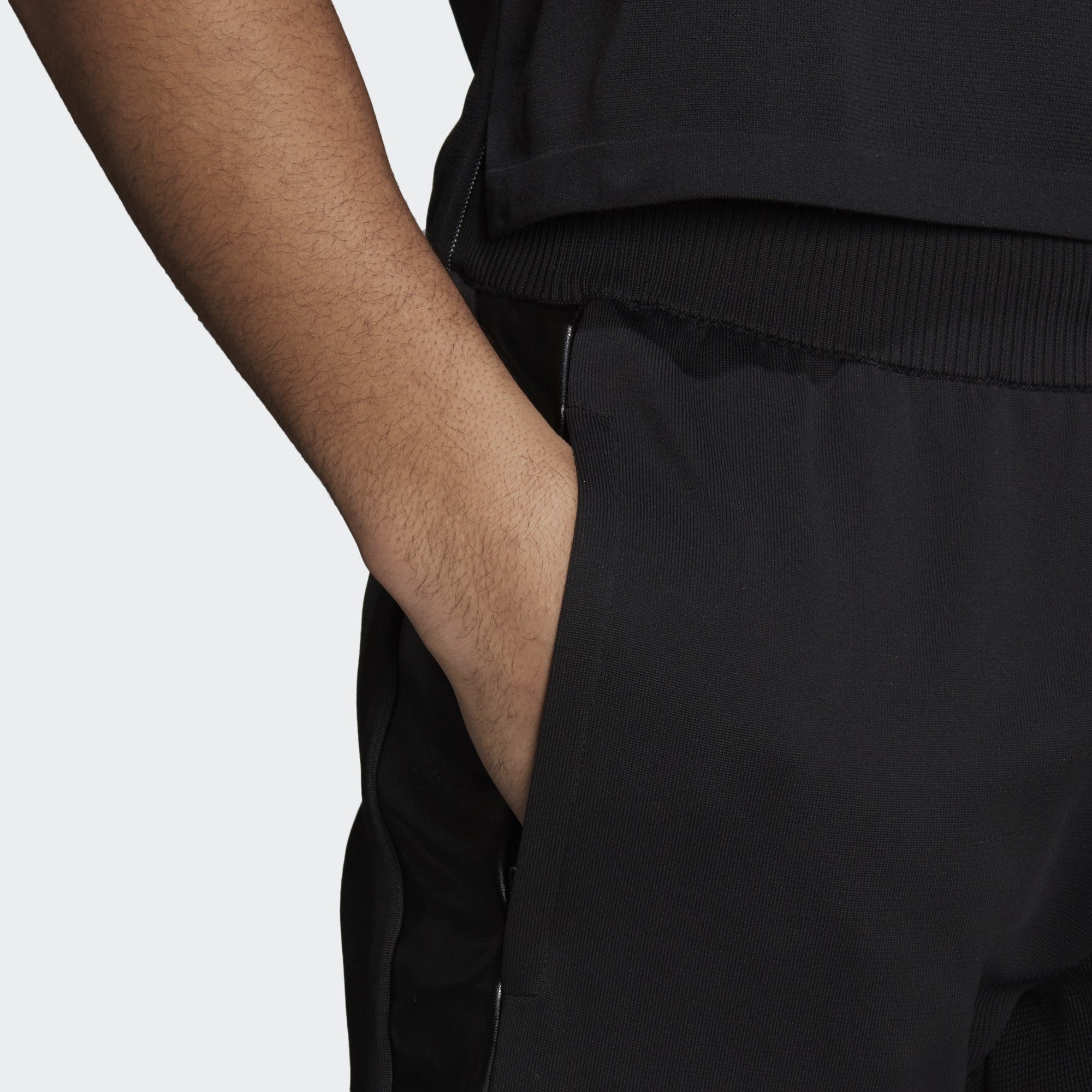 Men's Paul Pogba Tango Knit Pants - Black - CG1845-ADIDAS by Adidas | Available at Niky's Sports