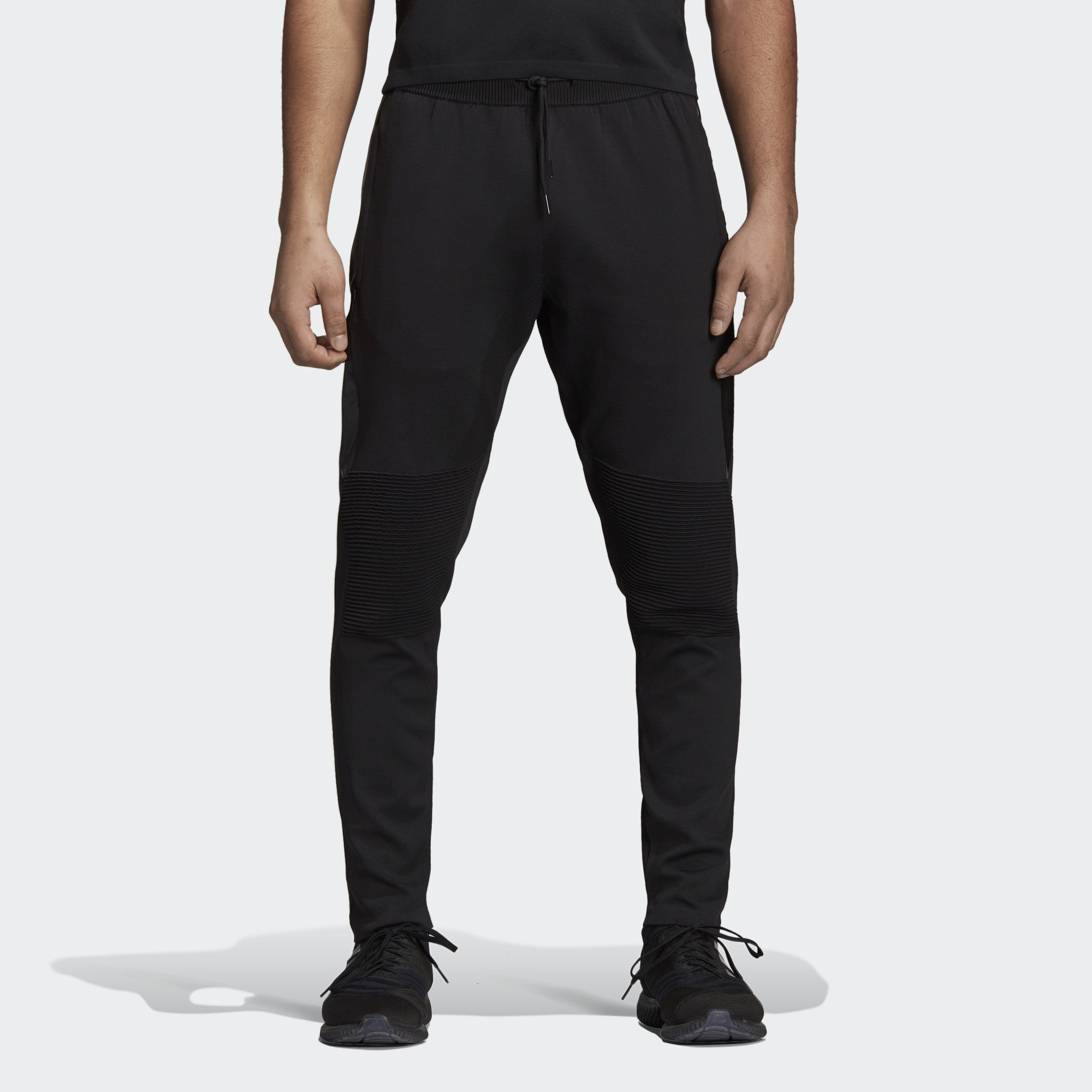 Men's Paul Pogba Tango Knit Pants - Black - CG1845-ADIDAS by Adidas | Available at Niky's Sports