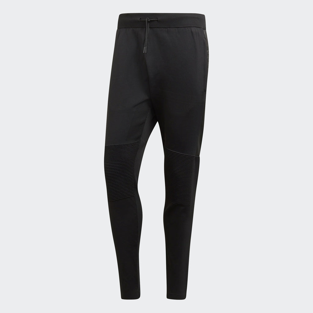 Men's Paul Pogba Tango Knit Pants - Black - CG1845-ADIDAS by Adidas | Available at Niky's Sports